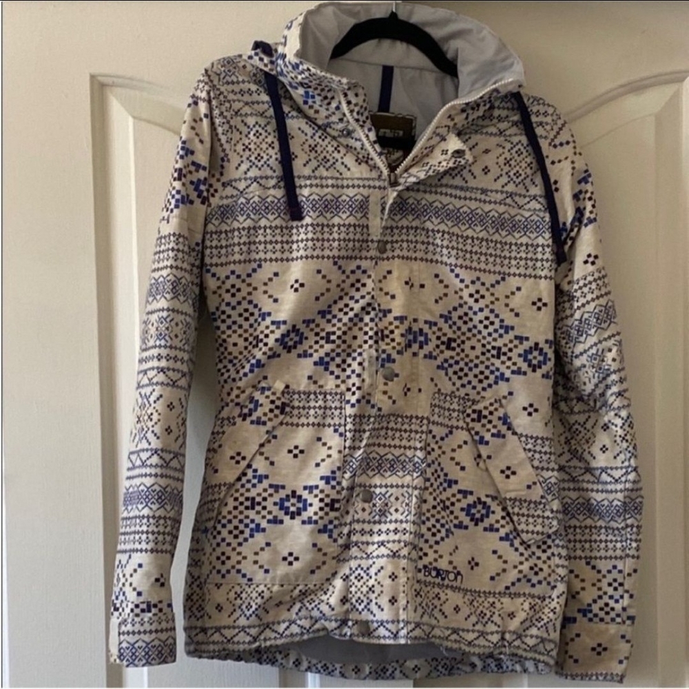 Burton Patterned Jacket. Size Xs - image 8